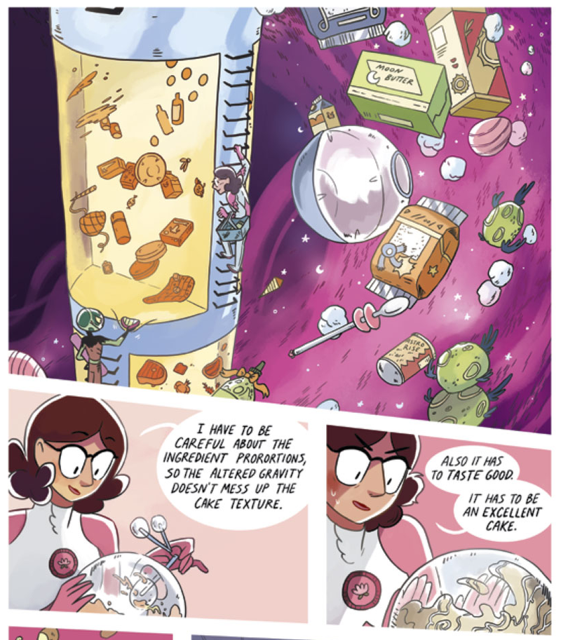 Illustration for article titled Space Battle Lunchtime cooks up a delightful queer cosmic adventure